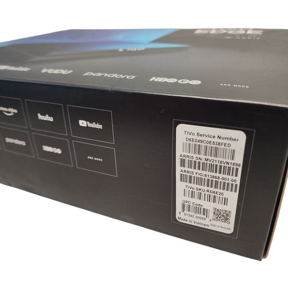 TiVo Edge for Cable DVR & Streaming Media Player 2TB used complete - Picture 2 of 7